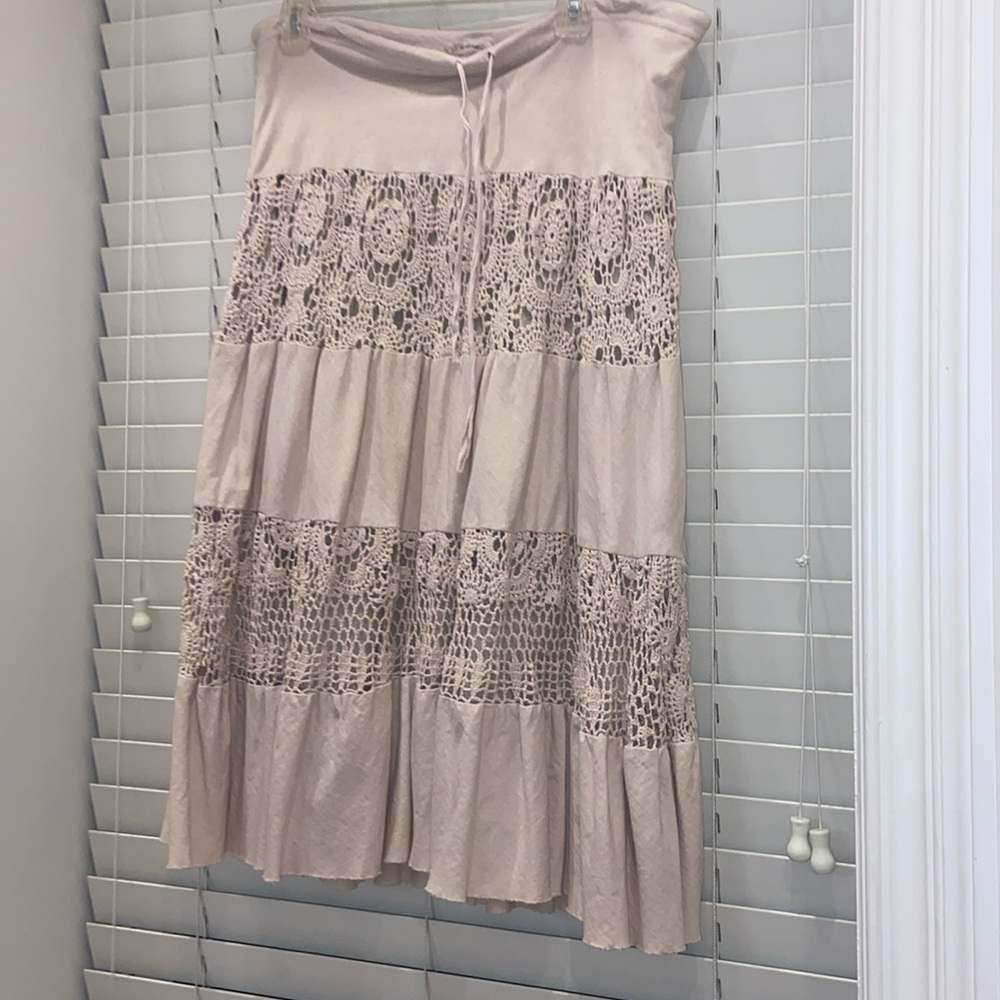 Crochet skirt